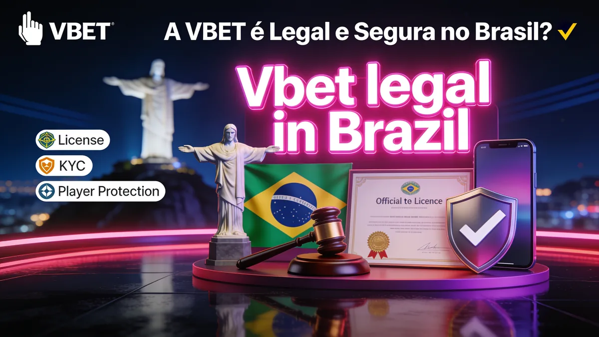vbet no Brasil — A VBET é Legal e Segura no Brasil? ✅
